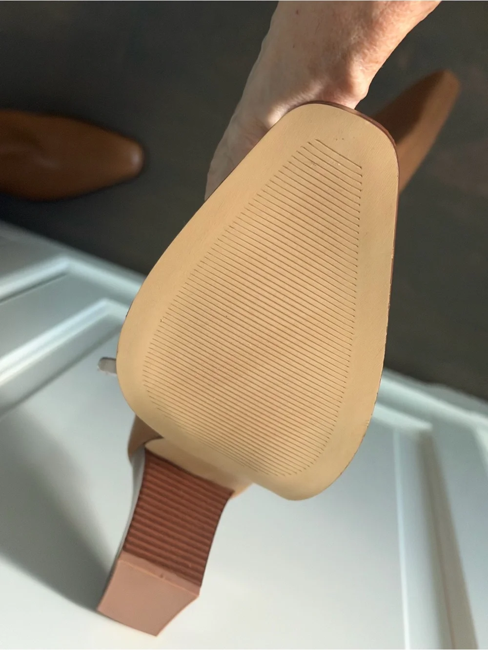 Nine West smooth leather